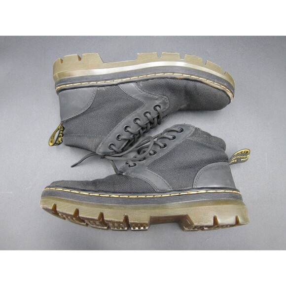 Dr. Martens Boots Mens 5 Bonny Chukka Black Ankle Rubber Soles Lace Up - Picture 6 of 9
